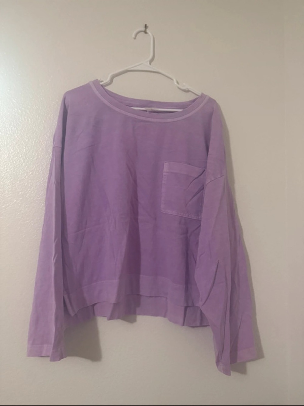 NWOT long sleeve oversized crewneck